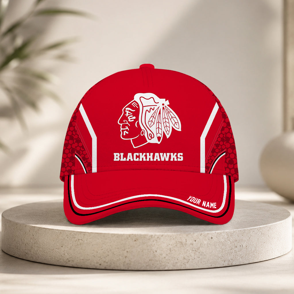 LIMITED EDITION - NEW CUSTOMIZED NHL08 CBH CHICAGO BLACKHAWKS CLASSIC CAP