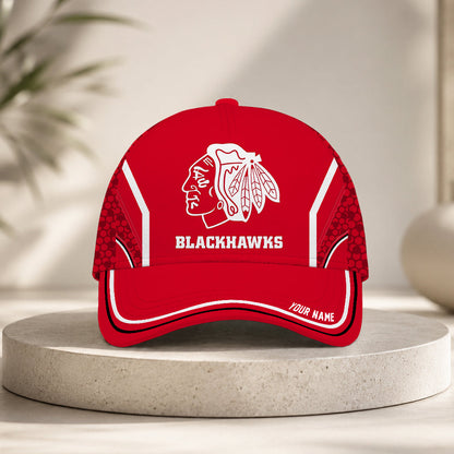 LIMITED EDITION - NEW CUSTOMIZED NHL08 CBH CHICAGO BLACKHAWKS CLASSIC CAP