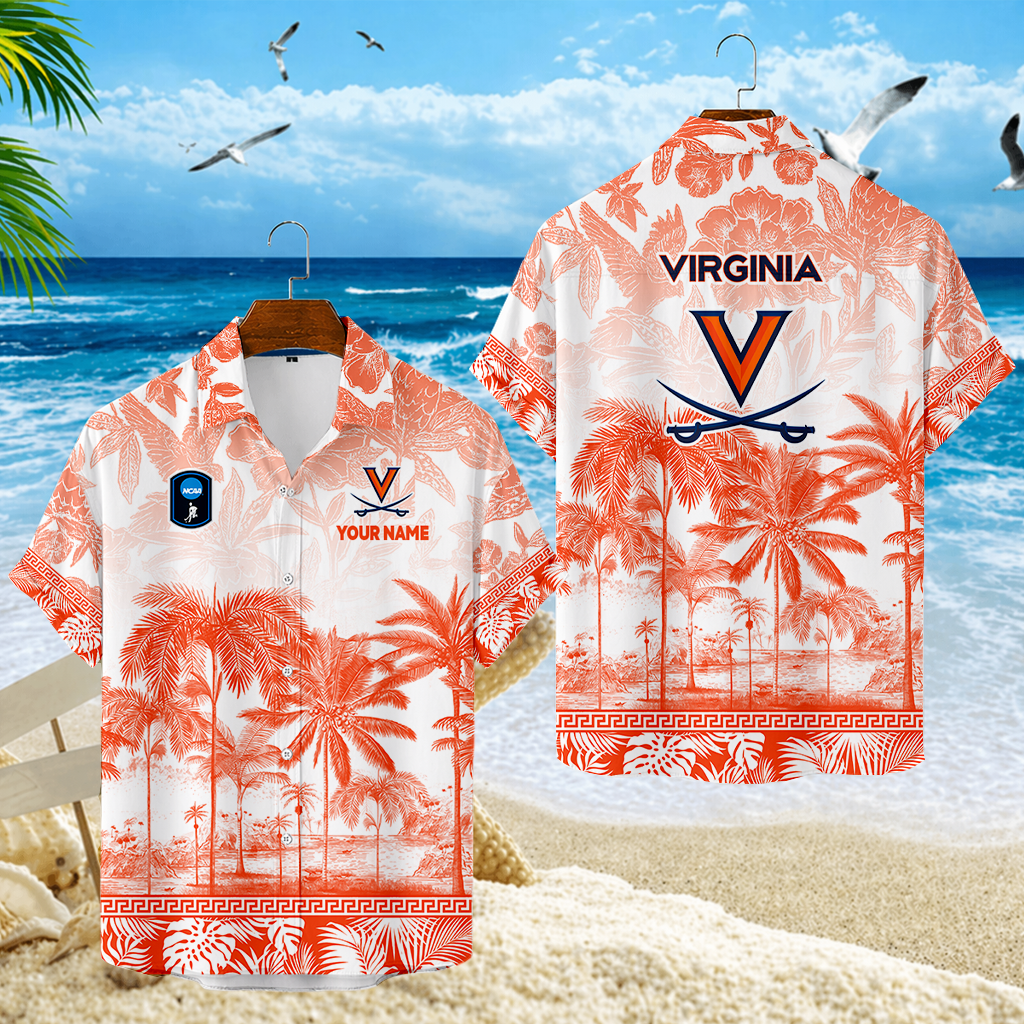 SPECIAL EDITION - NEW CUSTOMIZED CFH08 VIC VIRGINIA CAVALIERS UNISEX HAWAIIAN SHIRT