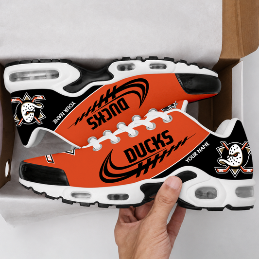 FINAL SALE - NEW CUSTOMIZED NHL09 AHD ANAHEIM DUCKS AIR MAX PLUS SNEAKERS