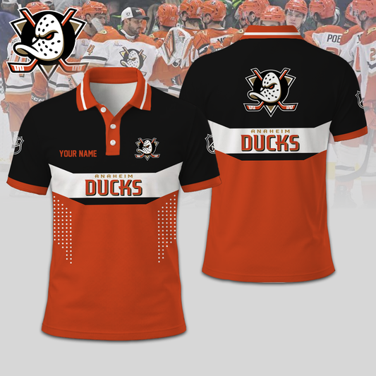 SPECIAL EDITION - NEW CUSTOMIZED NHL09 AHD ANAHEIM DUCKS T-SHIRT, POLO SHIRT, ZIP POLO SHIRT, SWEATSHIRT, HOODIE & ZIP HOODIE