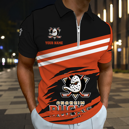 ELITE EDITION - NEW CUSTOMIZED NHL09 AHD ANAHEIM DUCKS T-SHIRT, POLO SHIRT, ZIP POLO SHIRT, SWEATSHIRT, HOODIE & ZIP HOODIE