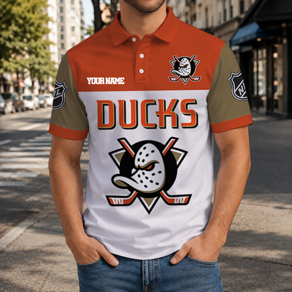 LIMITED EDITION - NEW CUSTOMIZED NHL09 AHD ANAHEIM DUCKS T-SHIRT, POLO SHIRT, ZIP POLO SHIRT, SWEATSHIRT, HOODIE & ZIP HOODIE