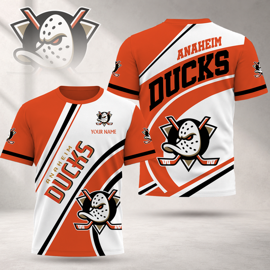 FLASH SALE - NEW CUSTOMIZED NHL09 AHD ANAHEIM DUCKS T-SHIRT, POLO SHIRT, ZIP POLO SHIRT, SWEATSHIRT, HOODIE & ZIP HOODIE