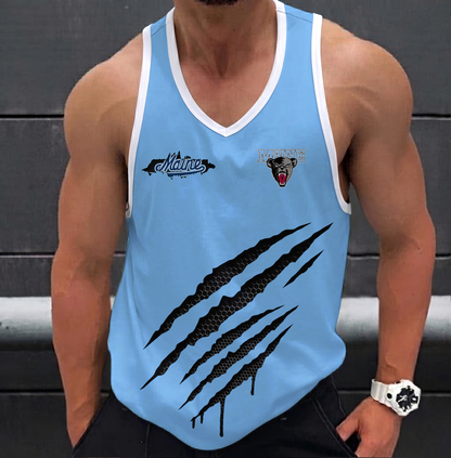 VIRAL EDITION - NEW CUSTOMIZED NCAA MFF09 MBB MAINE BLACK BEARS UNISEX TANK TOP