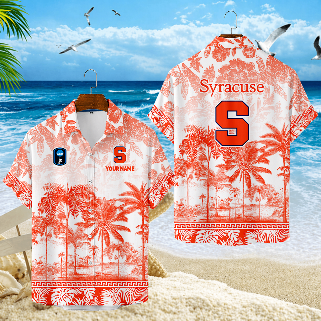 SPECIAL EDITION - NEW CUSTOMIZED CFH09 SYO SYRACUSE ORANGE UNISEX HAWAIIAN SHIRT