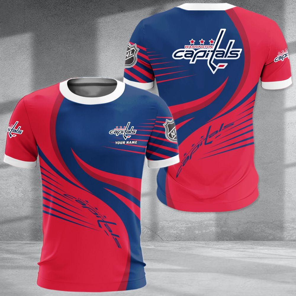 LIMITED EDITION - NEW CUSTOMIZED NHL10 WCP WASHINGTON CAPITALS POLO SHIRT & T-SHIRTS