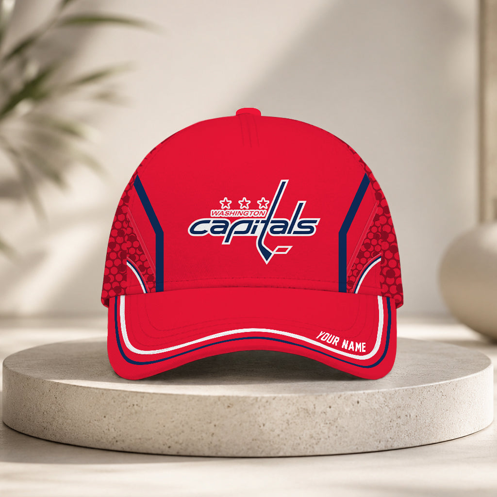 LIMITED EDITION - NEW CUSTOMIZED NHL10 WCP WASHINGTON CAPITALS CLASSIC CAP