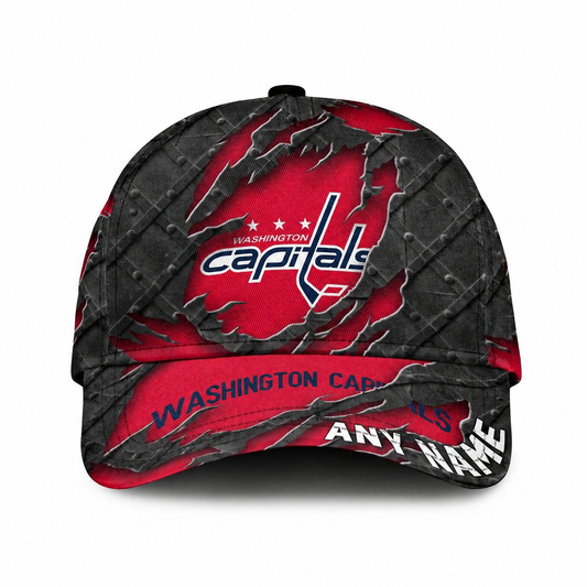 SPECIAL EDITION - NEW CUSTOMIZED NHL10 WCP WASHINGTON CAPITALS CLASSIC CAP
