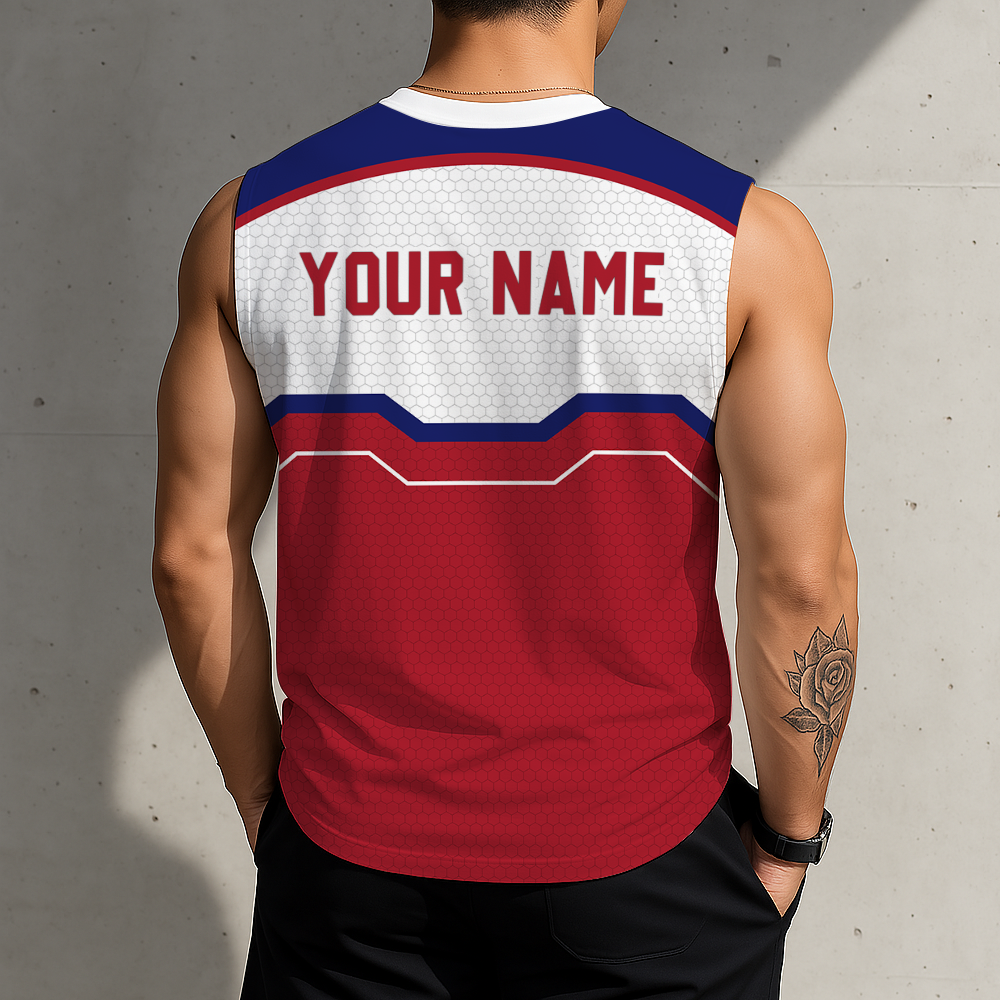 LIMITED EDITION - NEW CUSTOMIZED NHL11 MCD MONTREAL CANADIENS MEN'S GYM SHIRT