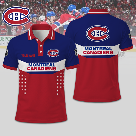 SPECIAL EDITION - NEW CUSTOMIZED NHL11 MCD MONTREAL CANADIENS T-SHIRT, POLO SHIRT, ZIP POLO SHIRT, SWEATSHIRT, HOODIE & ZIP HOODIE