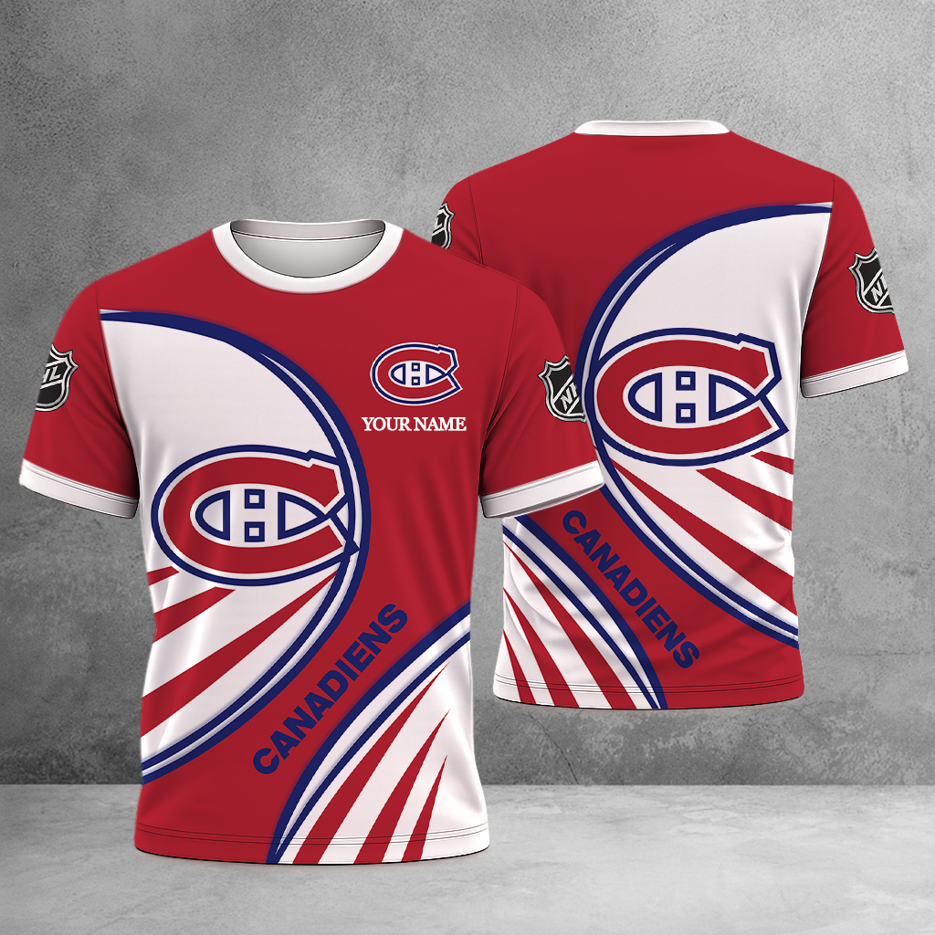 ELITE EDITION - NEW CUSTOMIZED NHL11 MCD MONTREAL CANADIENS T-SHIRT, POLO SHIRT, ZIP POLO SHIRT, SWEATSHIRT, HOODIE & ZIP HOODIE