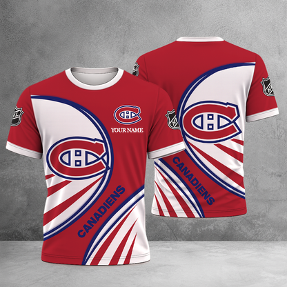 ELITE EDITION - NEW CUSTOMIZED NHL11 MCD MONTREAL CANADIENS T-SHIRT, POLO SHIRT, ZIP POLO SHIRT, SWEATSHIRT, HOODIE & ZIP HOODIE