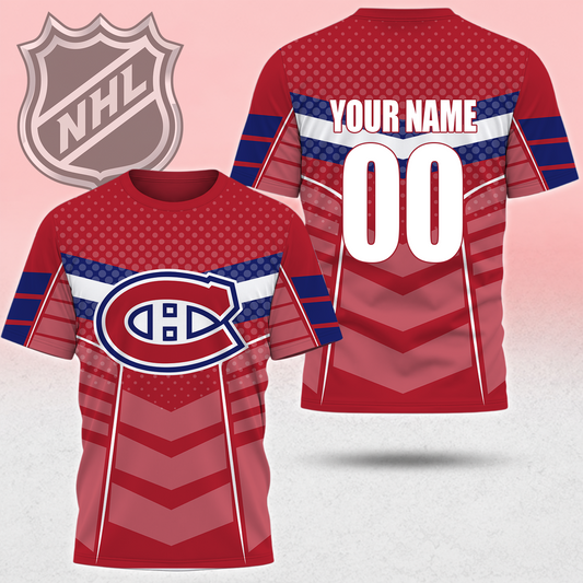 SPECIAL EDITION - NEW CUSTOMIZED NHL11 MCD MONTREAL CANADIENS T-SHIRT, POLO SHIRT, ZIP POLO SHIRT, SWEATSHIRT, HOODIE & ZIP HOODIE