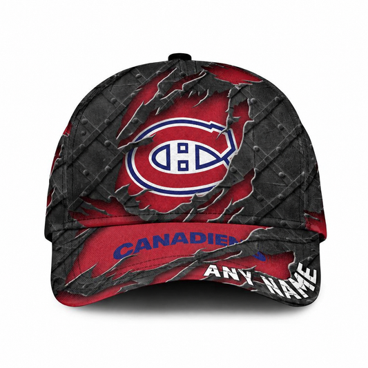 SPECIAL EDITION - NEW CUSTOMIZED NHL11 MCD MONTREAL CANADIENS CLASSIC CAP