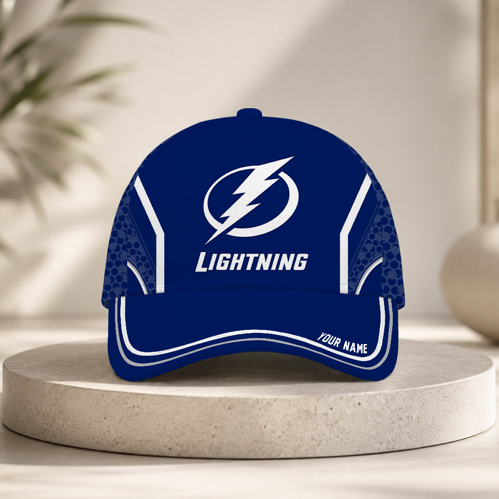 LIMITED EDITION - NEW CUSTOMIZED NHL12 TPL TAMPA BAY LIGHTNING CLASSIC CAP
