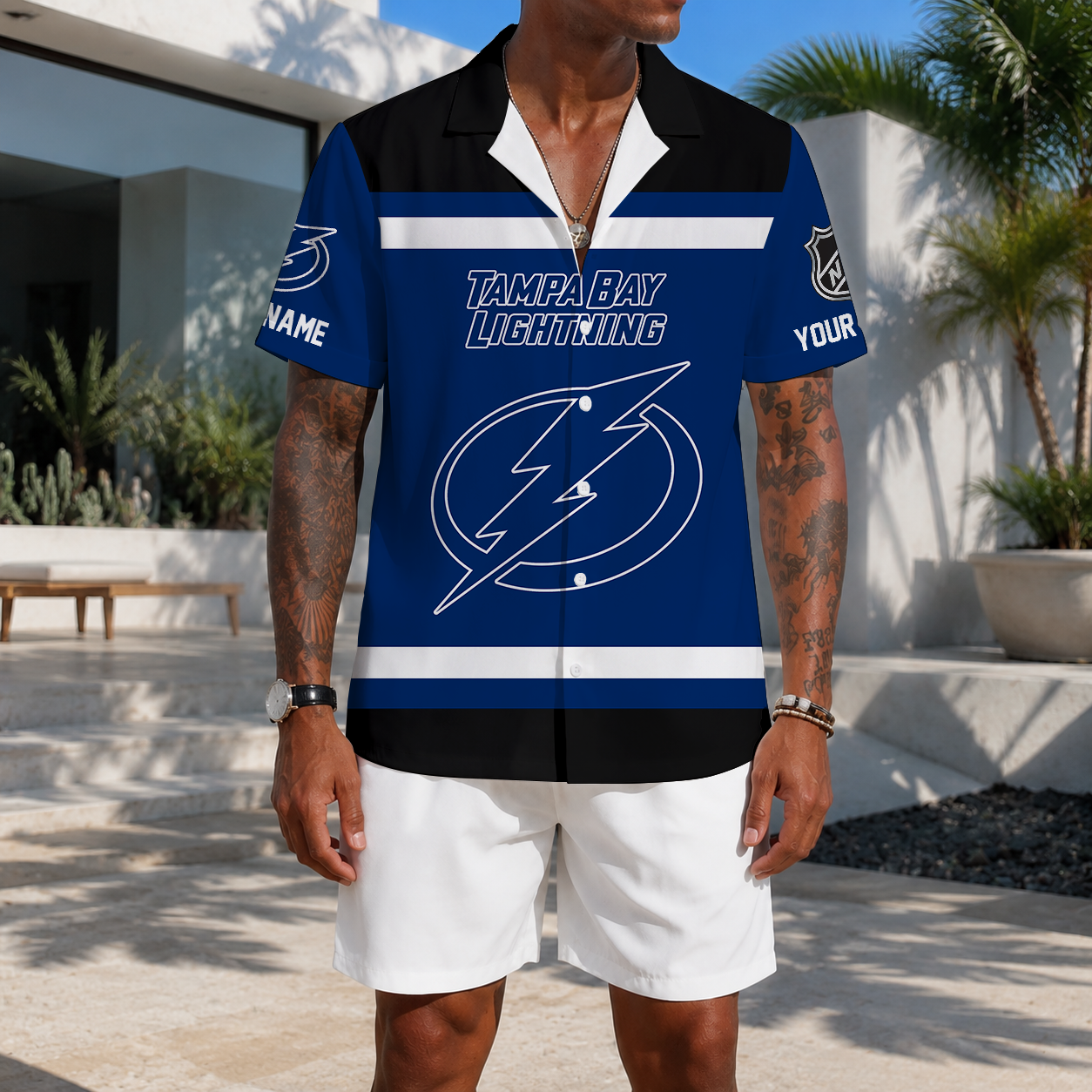 VIRAL EDITION - NEW CUSTOMIZED NHL12 TPL TAMPA BAY LIGHTNING UNISEX HAWAIIAN SHIRT