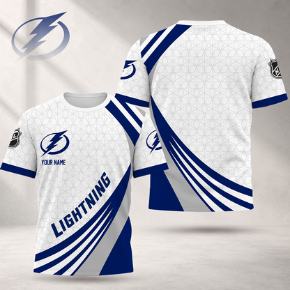 LIMITED EDITION - NEW CUSTOMIZED NHL12 TPL TAMPA BAY LIGHTNING T-SHIRT, POLO SHIRT, ZIP POLO SHIRT, SWEATSHIRT, HOODIE & ZIP HOODIE