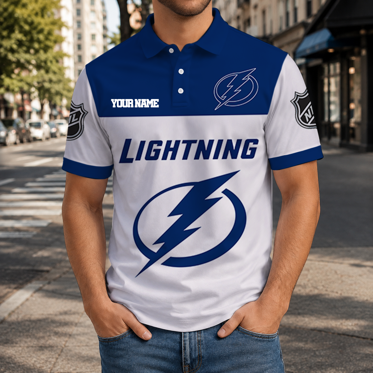 LIMITED EDITION - NEW CUSTOMIZED NHL12 TPL TAMPA BAY LIGHTNING T-SHIRT, POLO SHIRT, ZIP POLO SHIRT, SWEATSHIRT, HOODIE & ZIP HOODIE