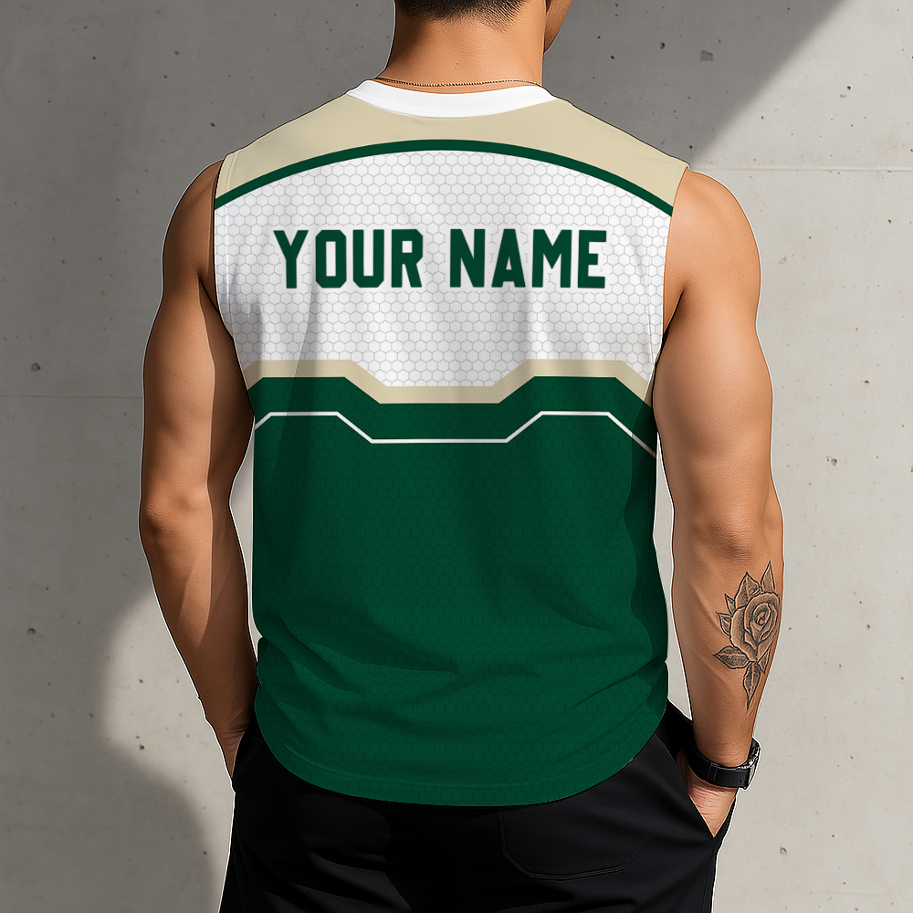 LIMITED EDITION - NEW CUSTOMIZED NHL13 MNW MINNESOTA WILD MEN'S GYM SHIRT