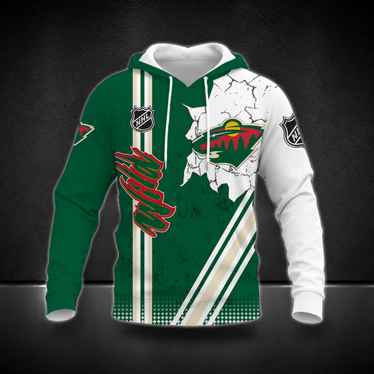 FINAL SALE - NEW CUSTOMIZED NHL13 MNW MINNESOTA WILD T-SHIRT, POLO SHIRT, ZIP POLO SHIRT, SWEATSHIRT, HOODIE & ZIP HOODIE