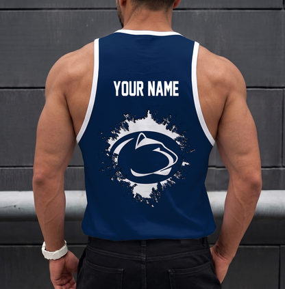VIRAL EDITION - NEW CUSTOMIZED NCAA MFF13 PNL PENN STATE NITTANY LIONS UNISEX TANK TOP