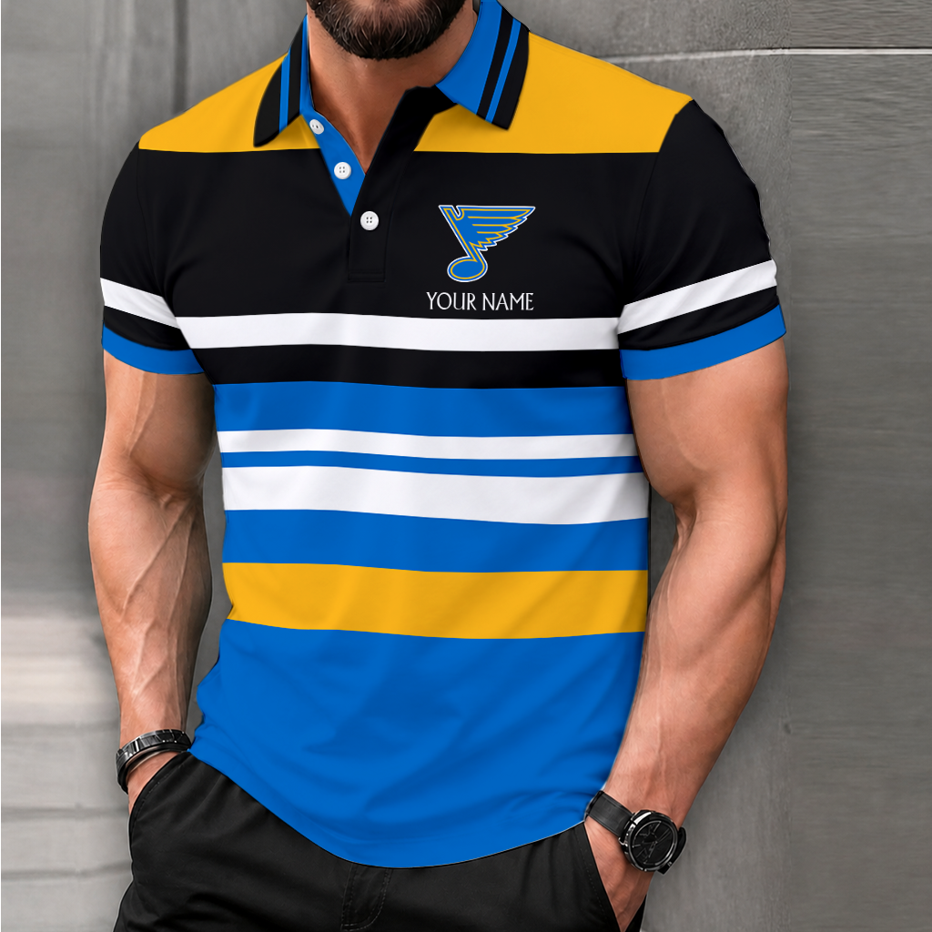 LIMITED EDITION - NEW CUSTOMIZED NHL14 SLB ST. LOUIS BLUES T-SHIRT, POLO SHIRT, ZIP POLO SHIRT, SWEATSHIRT, HOODIE & ZIP HOODIE