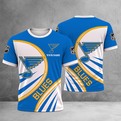 ELITE EDITION - NEW CUSTOMIZED NHL14 SLB ST. LOUIS BLUES T-SHIRT, POLO SHIRT, ZIP POLO SHIRT, SWEATSHIRT, HOODIE & ZIP HOODIE
