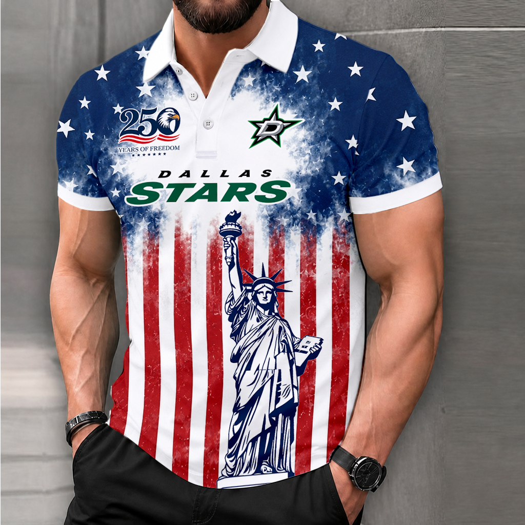 LIMITED EDITION - NEW CUSTOMIZED NHL15 DLS DALLAS STARS POLO SHIRT, ZIP POLO SHIRT & T-SHIRTS