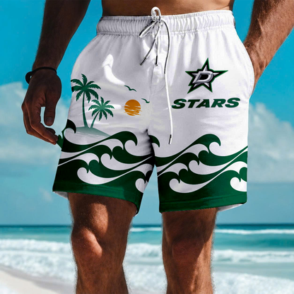 LIMITED EDITION - NEW CUSTOMIZED NHL15 DLS DALLAS STARS SHORT PANTS