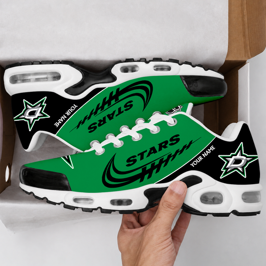 FINAL SALE - NEW CUSTOMIZED NHL15 DLS DALLAS STARS AIR MAX PLUS SNEAKERS