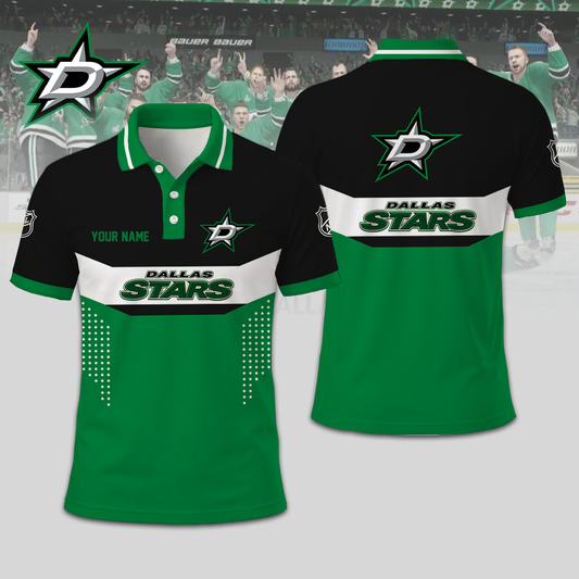 SPECIAL EDITION - NEW CUSTOMIZED NHL15 DLS DALLAS STARS T-SHIRT, POLO SHIRT, ZIP POLO SHIRT, SWEATSHIRT, HOODIE & ZIP HOODIE