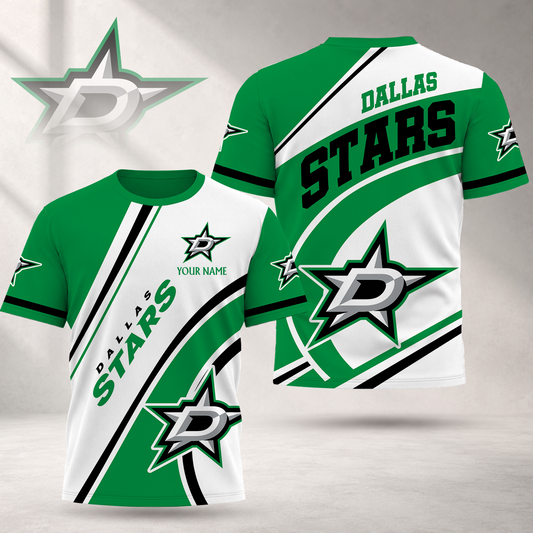 FLASH SALE - NEW CUSTOMIZED NHL15 DLS DALLAS STARS T-SHIRT, POLO SHIRT, ZIP POLO SHIRT, SWEATSHIRT, HOODIE & ZIP HOODIE