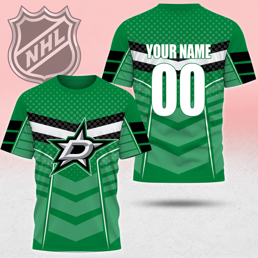 SPECIAL EDITION - NEW CUSTOMIZED NHL15 DLS DALLAS STARS T-SHIRT, POLO SHIRT, ZIP POLO SHIRT, SWEATSHIRT, HOODIE & ZIP HOODIE