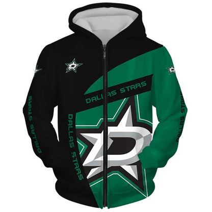 FINAL SALE - NEW CUSTOMIZED NHL15 DLS DALLAS STARS T-SHIRT, POLO SHIRT, ZIP POLO SHIRT, SWEATSHIRT, HOODIE & ZIP HOODIE