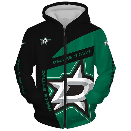 FINAL SALE - NEW CUSTOMIZED NHL15 DLS DALLAS STARS T-SHIRT, POLO SHIRT, ZIP POLO SHIRT, SWEATSHIRT, HOODIE & ZIP HOODIE