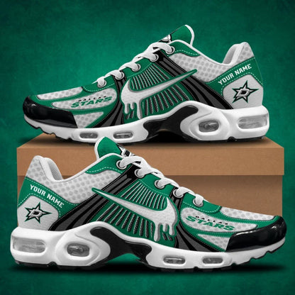 HOT DEAL - NEW CUSTOMIZED NHL15 DLS DALLAS STARS AIR MAX PLUS SNEAKERS