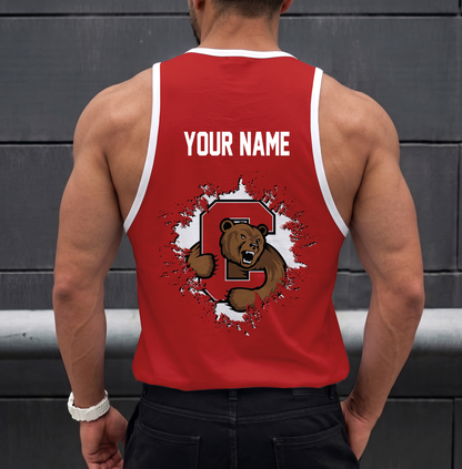 VIRAL EDITION - NEW CUSTOMIZED NCAA MFF16 CBR CORNELL BIG RED UNISEX TANK TOP