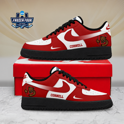 FINAL SALE - NEW CUSTOMIZED NCAA MFF16 CBR CORNELL BIG RED AF1 SHOES