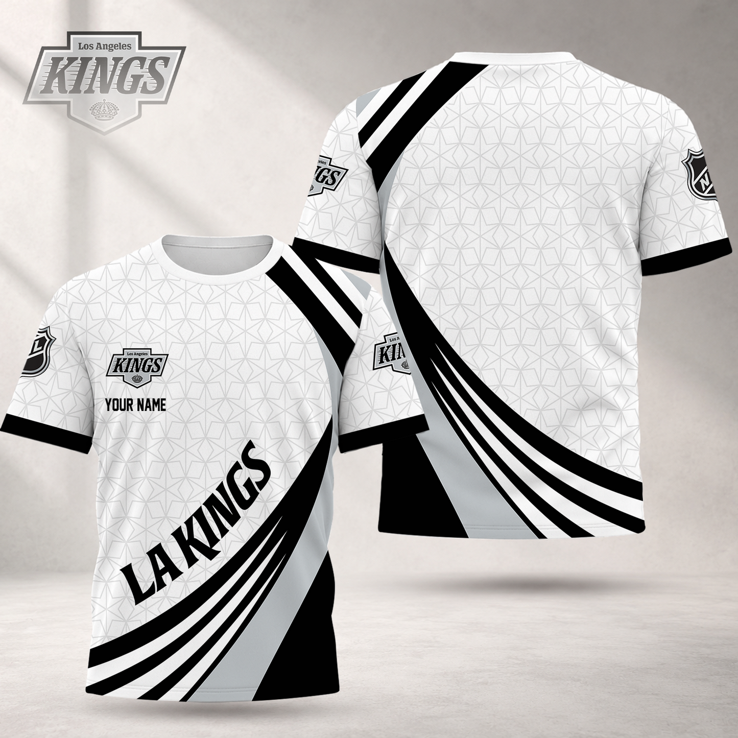 LIMITED EDITION - NEW CUSTOMIZED NHL16 LAK LOS ANGELES KINGS T-SHIRT, POLO SHIRT, ZIP POLO SHIRT, SWEATSHIRT, HOODIE & ZIP HOODIE