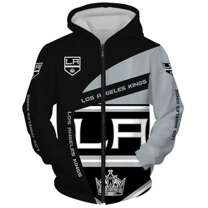 FINAL SALE - NEW CUSTOMIZED NHL16 LAK LOS ANGELES KINGS T-SHIRT, POLO SHIRT, ZIP POLO SHIRT, SWEATSHIRT, HOODIE & ZIP HOODIE