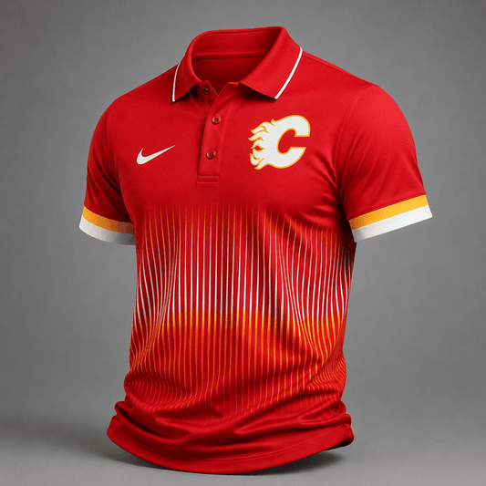LIMITED EDITION - NEW CUSTOMIZED NHL17 CGF CALGARY FLAMES T-SHIRT, POLO SHIRT, ZIP POLO SHIRT, SWEATSHIRT, HOODIE & ZIP HOODIE