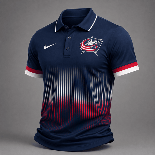 LIMITED EDITION - NEW CUSTOMIZED NHL18 CBJ COLUMBUS BLUE JACKETS T-SHIRT, POLO SHIRT, ZIP POLO SHIRT, SWEATSHIRT, HOODIE & ZIP HOODIE