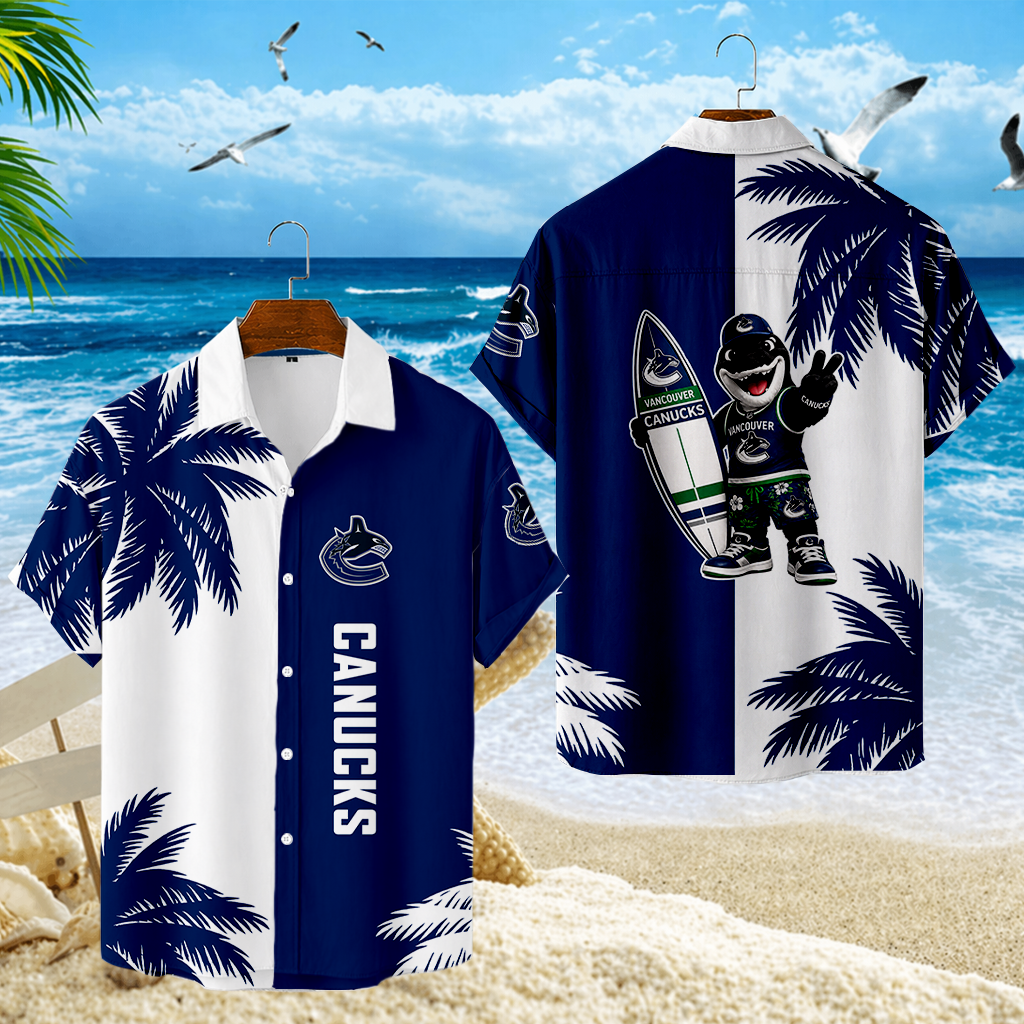 LIMITED EDITION - NEW CUSTOMIZED NHL19 VCC VANCOUVER CANUCKS UNISEX HAWAIIAN SHIRT