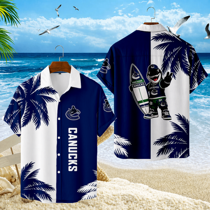 LIMITED EDITION - NEW CUSTOMIZED NHL19 VCC VANCOUVER CANUCKS UNISEX HAWAIIAN SHIRT