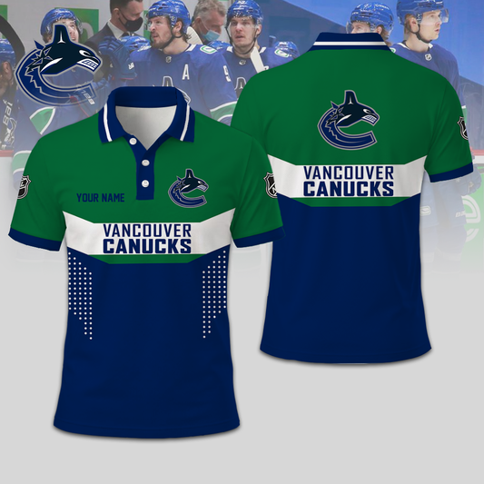 SPECIAL EDITION - NEW CUSTOMIZED NHL19 VCC VANCOUVER CANUCKS T-SHIRT, POLO SHIRT, ZIP POLO SHIRT, SWEATSHIRT, HOODIE & ZIP HOODIE