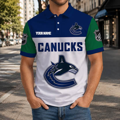 LIMITED EDITION - NEW CUSTOMIZED NHL19 VCC VANCOUVER CANUCKS T-SHIRT, POLO SHIRT, ZIP POLO SHIRT, SWEATSHIRT, HOODIE & ZIP HOODIE