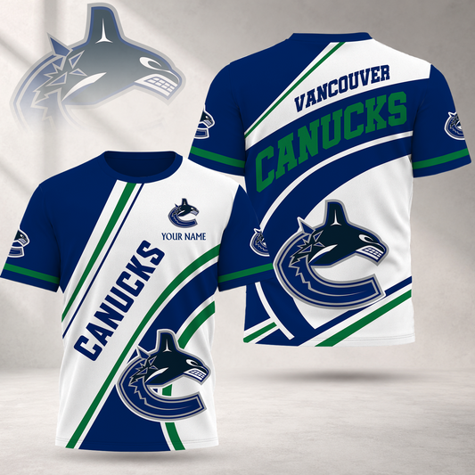 FLASH SALE - NEW CUSTOMIZED NHL19 VCC VANCOUVER CANUCKS T-SHIRT, POLO SHIRT, ZIP POLO SHIRT, SWEATSHIRT, HOODIE & ZIP HOODIE