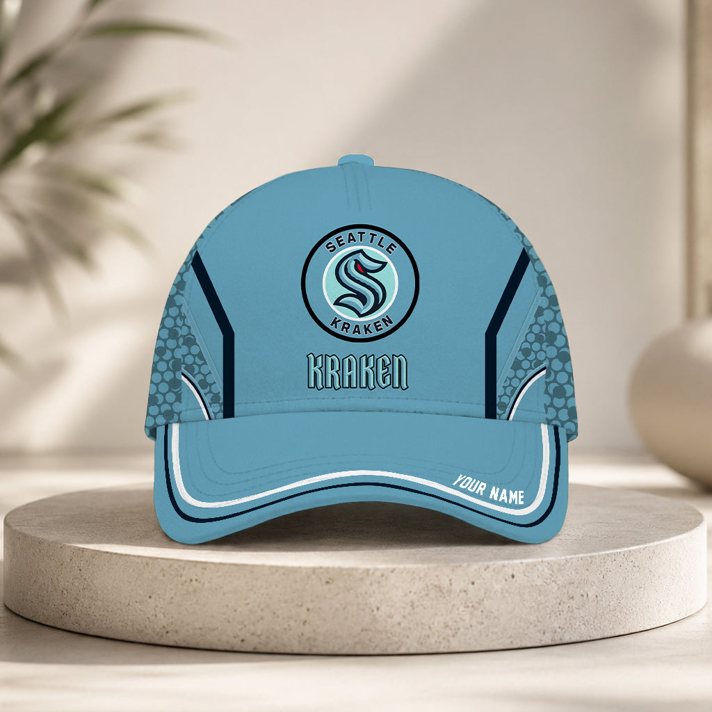 LIMITED EDITION - NEW CUSTOMIZED NHL20 STK SEATTLE KRAKEN CLASSIC CAP