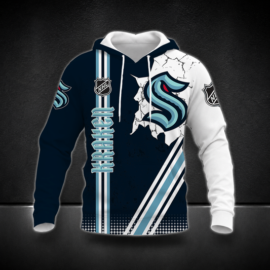FINAL SALE - NEW CUSTOMIZED NHL20 STK SEATTLE KRAKEN T-SHIRT, POLO SHIRT, ZIP POLO SHIRT, SWEATSHIRT, HOODIE & ZIP HOODIE